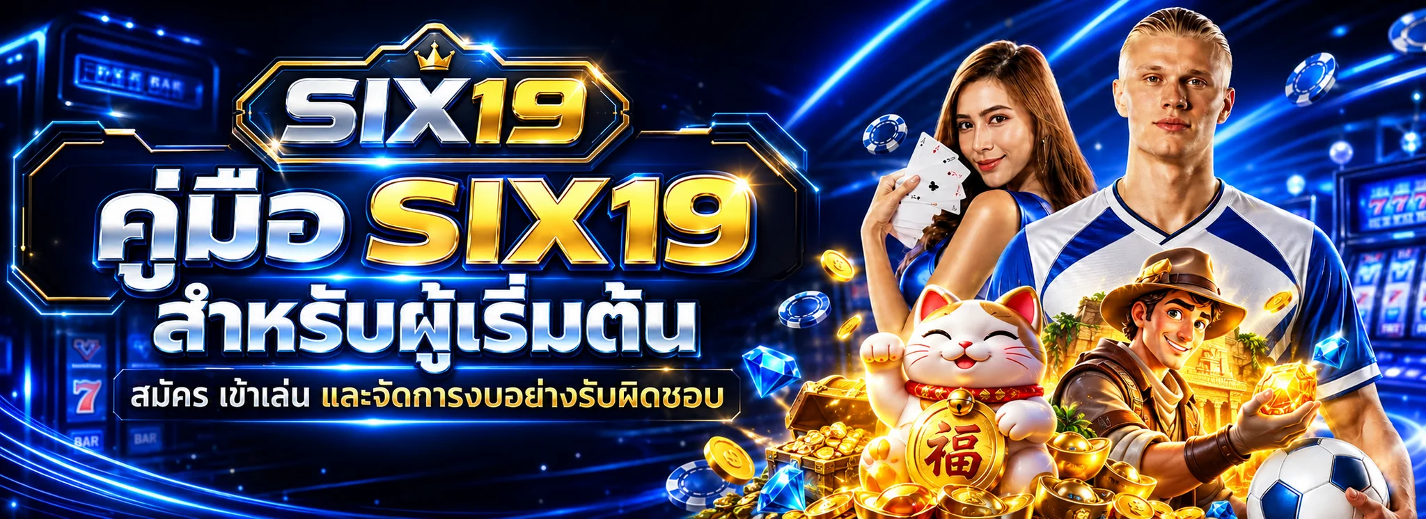 SIX19 คู่มือผู้เริ่มต้น สมัคร เข้าเล่น และจัดการงบ
